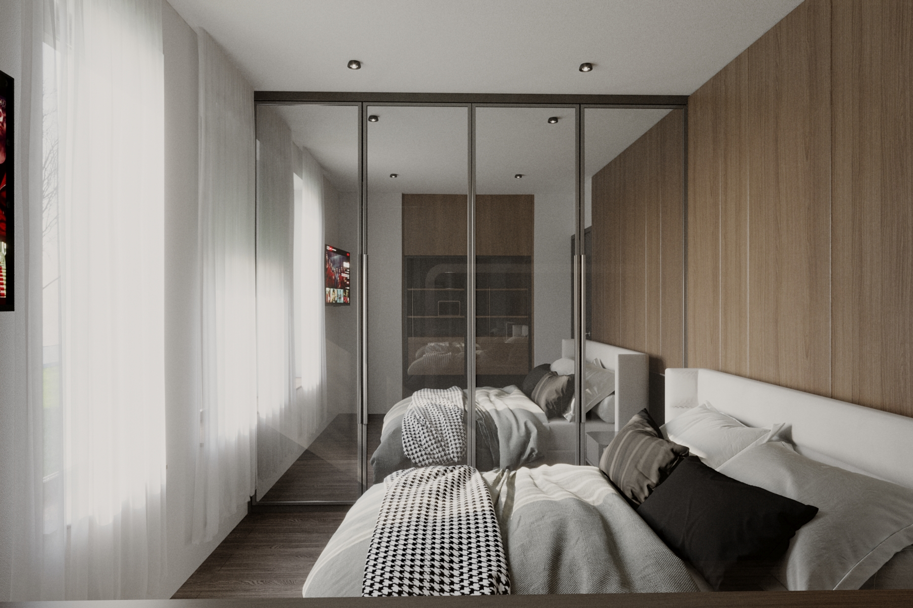 2 hálószobás intim kertes lakás (38/1)